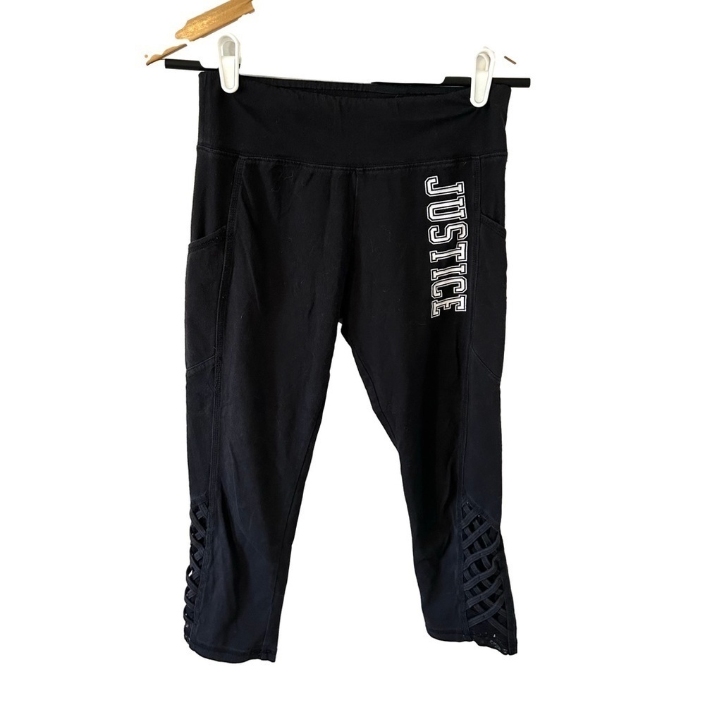 Justice leggings with pockets girls size 14/16